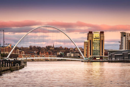 Millennium Bridge Sunset Wall Mural