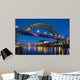 Tyne Bridge Night Wall Decal