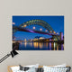Tyne Bridge Night Wall Decal