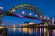 Tyne Bridge Night Wall Decal