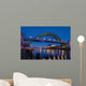 Tyne Bridge and Quayside Wall Decal