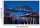 Tyne Bridge and Quayside Wall Decal