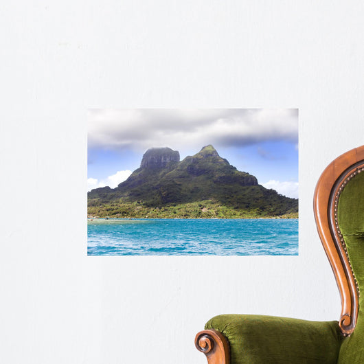 Mount Otemanu Bora Bora Wall Decal