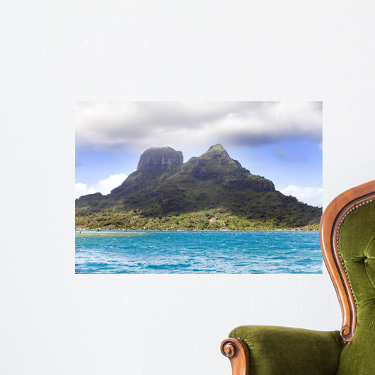 Mount Otemanu Bora Bora Wall Decal