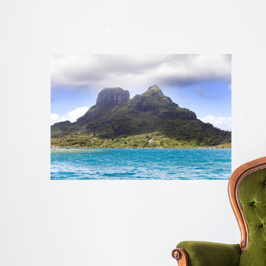 Mount Otemanu Bora Bora Wall Decal