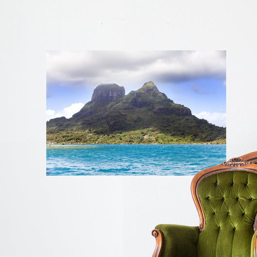 Mount Otemanu Bora Bora Wall Decal