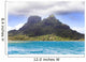 Mount Otemanu Bora Bora Wall Decal