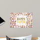 Speckled Eggs Happy Easter Wall Decal