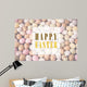 Speckled Eggs Happy Easter Wall Decal