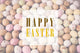 Speckled Eggs Happy Easter Wall Decal