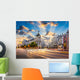 Madrid Spain Cityscape Calle Wall Decal