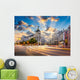 Madrid Spain Cityscape Calle Wall Decal