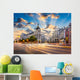 Madrid Spain Cityscape Calle Wall Decal