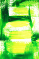 Vibrant Green and Yellow Wall Decal