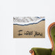 I Love You Beach Wall Decal