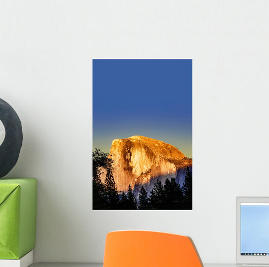 Half Dome Yosemite Park Wall Decal