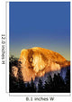 Half Dome Yosemite Park Wall Decal