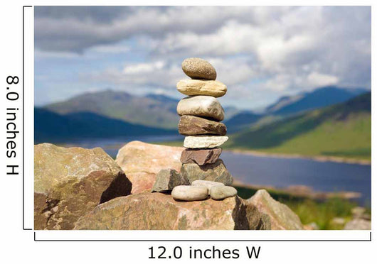 Stones Wall Decal Design 2