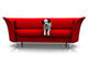 Cute Dalmatian Puppy Red Wall Decal