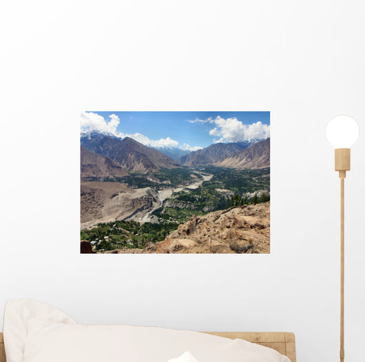 Pakistan Himalayan Mountains Wall Decal