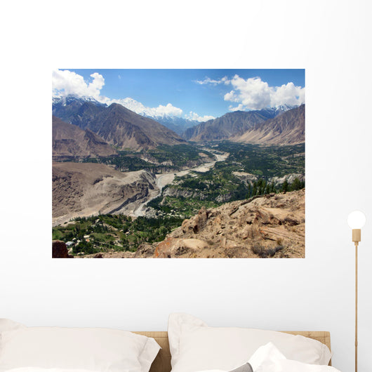 Pakistan Himalayan Mountains Wall Decal
