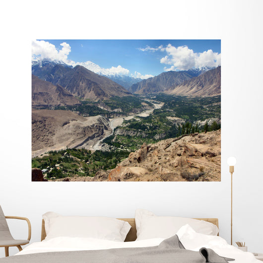 Pakistan Himalayan Mountains Wall Decal
