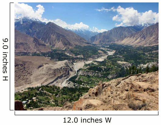 Pakistan Himalayan Mountains Wall Decal