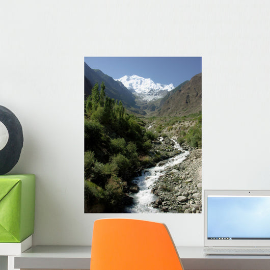 Pakistan 094 Hunza Rakaposhi Wall Decal