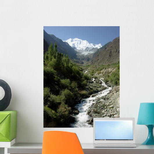 Pakistan 094 Hunza Rakaposhi Wall Decal