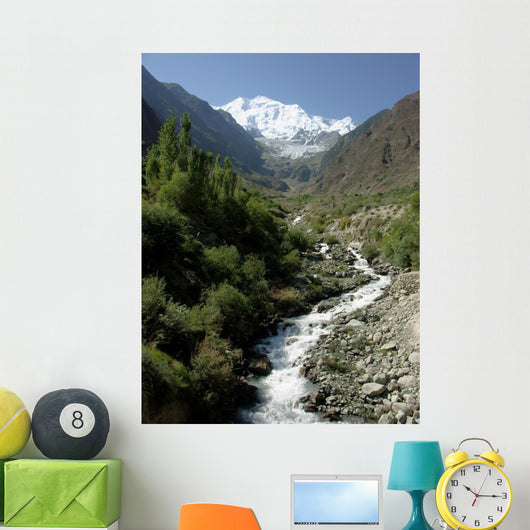 Pakistan 094 Hunza Rakaposhi Wall Decal
