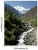 Pakistan 094 Hunza Rakaposhi Wall Decal
