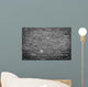Old Wall Black White Wall Decal