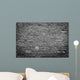 Old Wall Black White Wall Decal