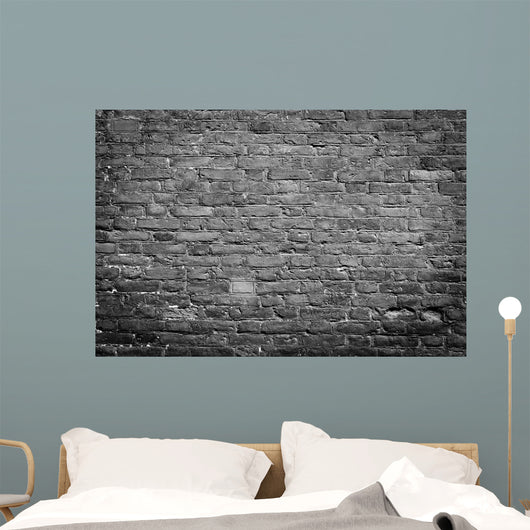 Old Wall Black White Wall Decal