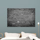 Old Wall Black White Wall Decal