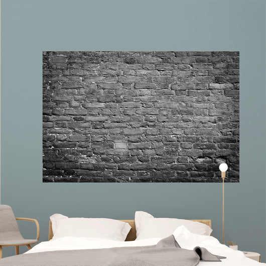 Old Wall Black White Wall Decal