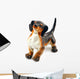Dog Figurine Made Ceramics Wall Decal
