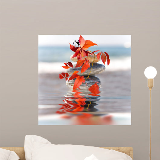 Spa Still Life Nature Wall Decal