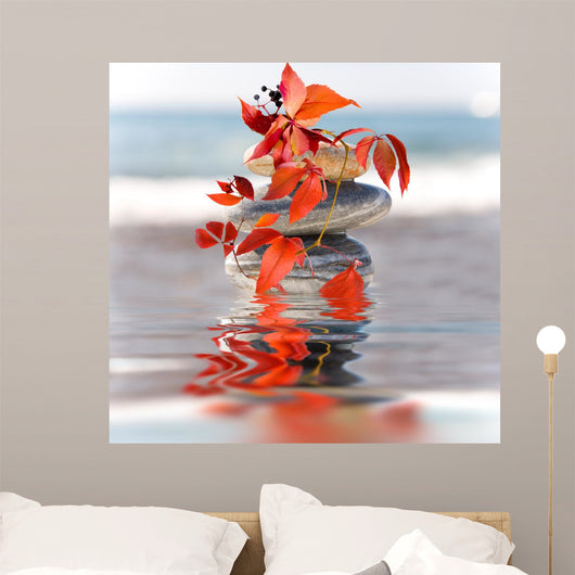 Spa Still Life Nature Wall Decal