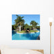 Pool Amenities and Landscape Wall Decal