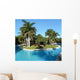 Pool Amenities and Landscape Wall Decal