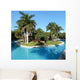 Pool Amenities and Landscape Wall Decal