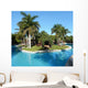 Pool Amenities and Landscape Wall Decal