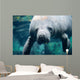 Up Portrait Manatee Wall Decal