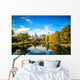 Downtown Charlotte North Carolina Skyline Park Wall Decal