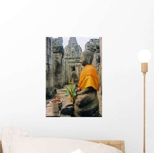 Angkor Watt Temple Buddha Wall Decal