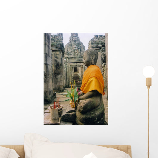 Angkor Watt Temple Buddha Wall Decal