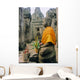 Angkor Watt Temple Buddha Wall Decal