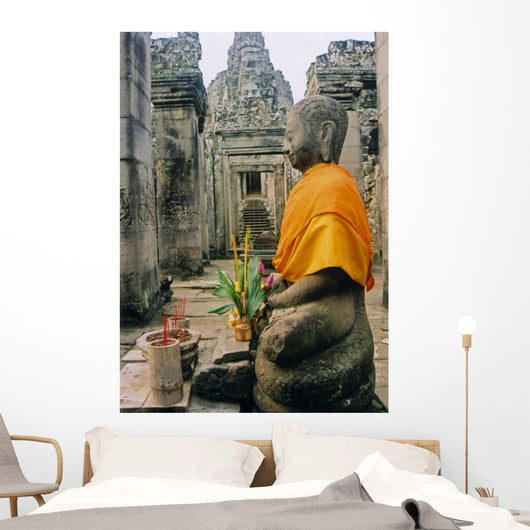 Angkor Watt Temple Buddha Wall Decal