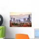 Downtown Charlotte North Carolina Skyline Wall Decal